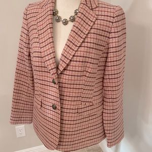 NWT Talbots Twead blazer!